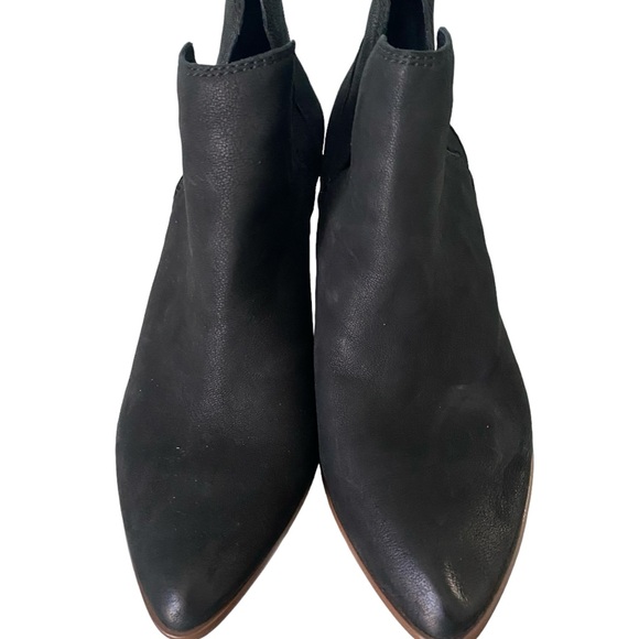 Frye Shoes - Frye Reina cut out black suede cowboy ankle boots NWOT